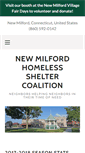 Mobile Screenshot of newmilfordshelterct.org